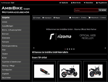 Tablet Screenshot of ambi-bike.de